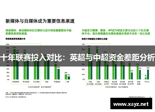 十年联赛投入对比：英超与中超资金差距分析